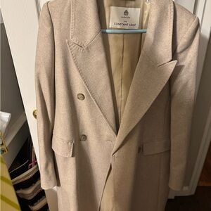 Babaton Tan Constant Coat